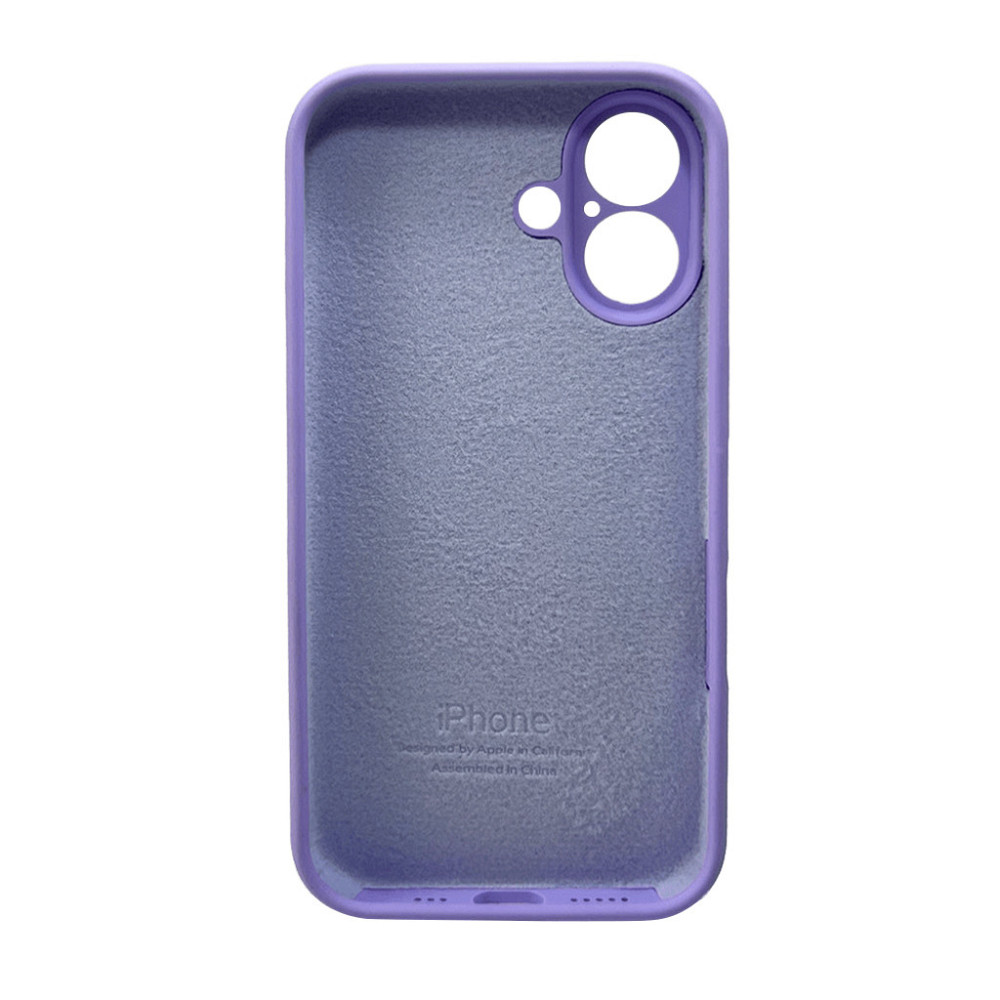 Чохол для смартфона Silicone Full Case AA Camera Protect for Apple iPhone 16 26,Elegant Purple Київ - фото 3
