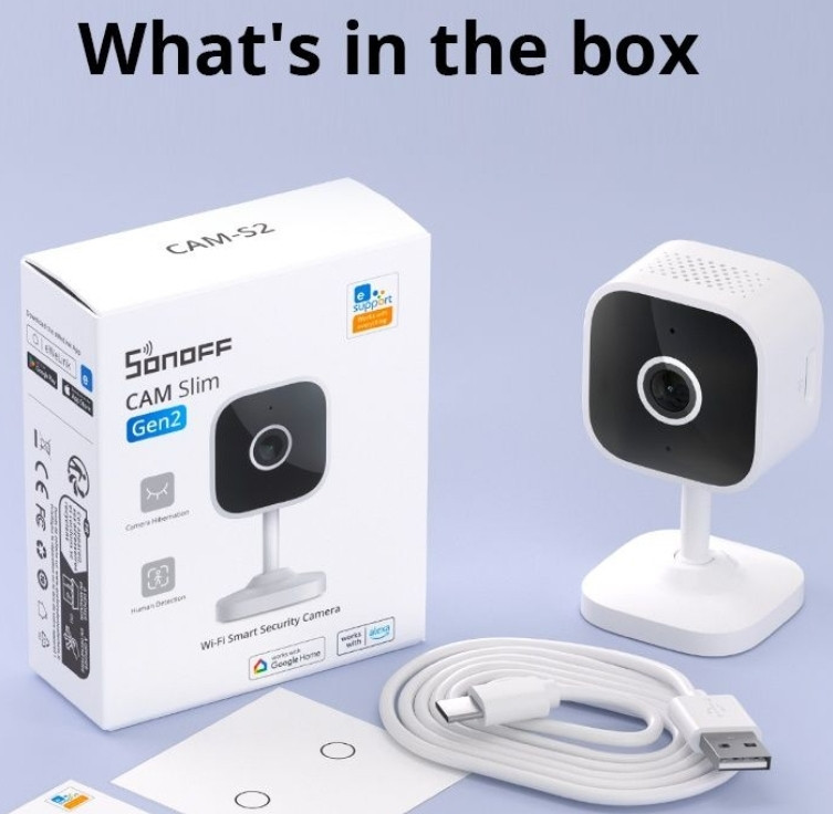 IP- Камера Sonoff Slim Cam Gen 2 Ewelink Київ - фото 3