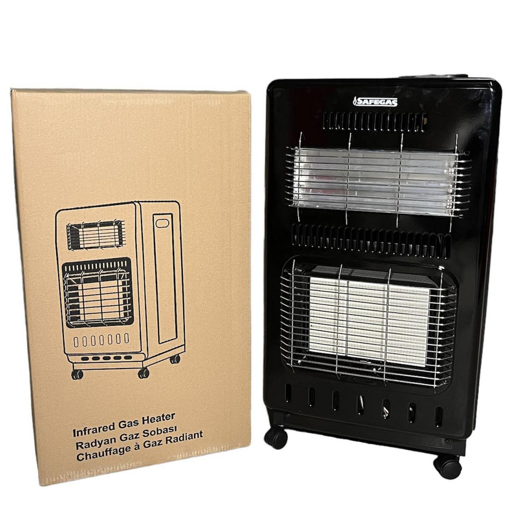 Газовый обогреватель 2 в 1 газ и электро (4200W +1200W) Киев - изображение 1