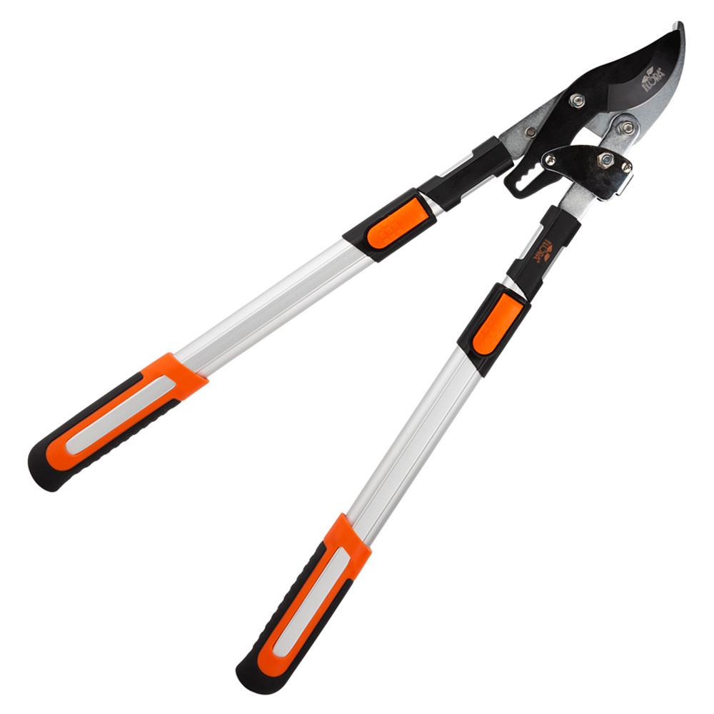 Flora Сучкорез плоскостной телескопический храповый алюминиевые рукоятки 700-874мм FLORA (50223 Киев - изображение 1
