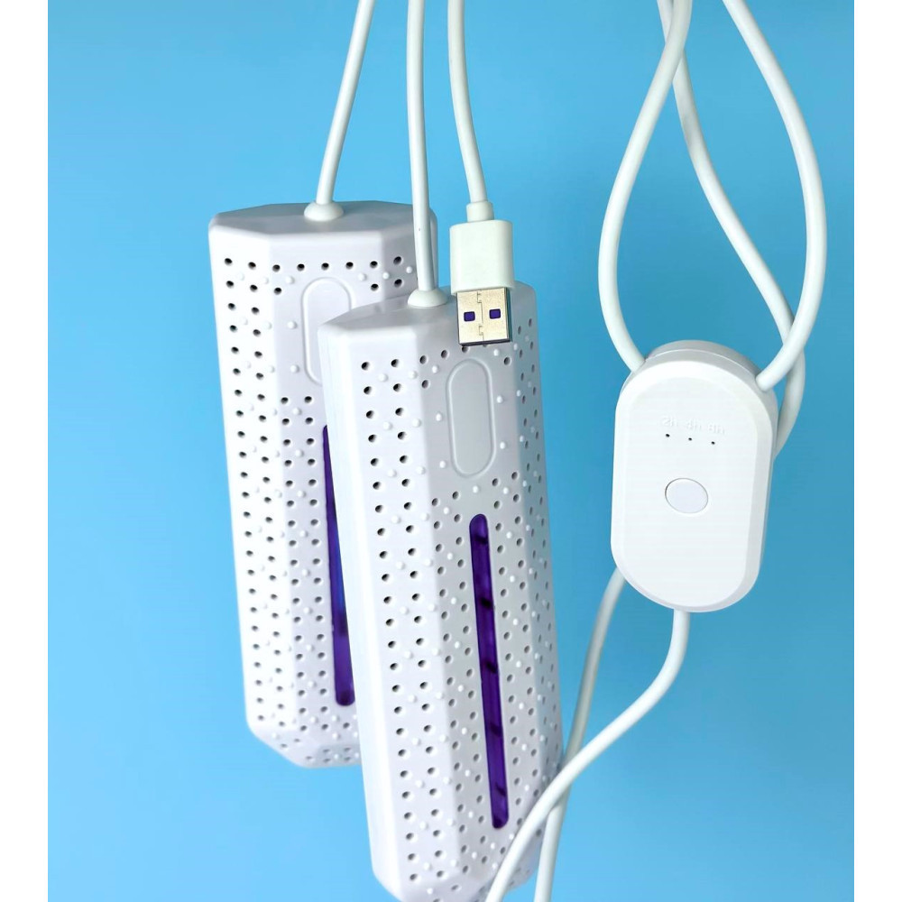 Сушарка для взуття Shoes Dryer USB з таймером, біла Вінниця - фото 2