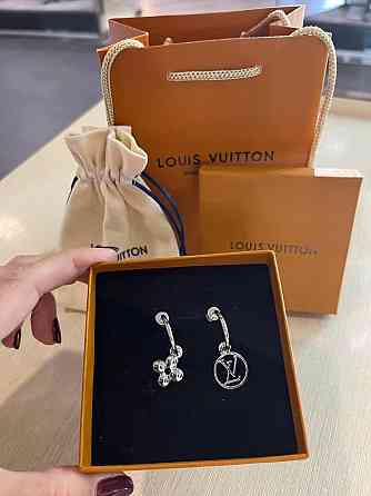 Луї Віттон сережки / Louis Vuitton з різними кулонами Одеса