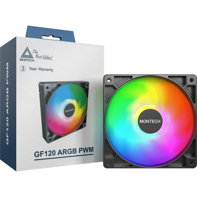 Кулер для корпуса MONTECH GF120 PWM BLACK Винница - изображение 4