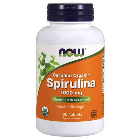 Spirulina 1000 mg certified organic (120 tabs) Луцьк