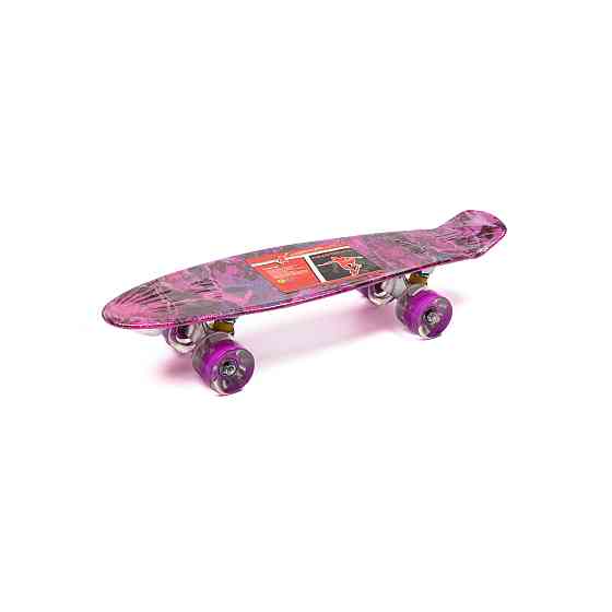 Скейт пенни борд, скейтборд Profi МS0749-13_10 со светящимися колесами алюминиевая подвеска Каменец-Подольский