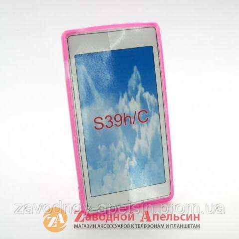 Sony Xperia C S39h C2305 чохол Cover pink Одеса - фото 2