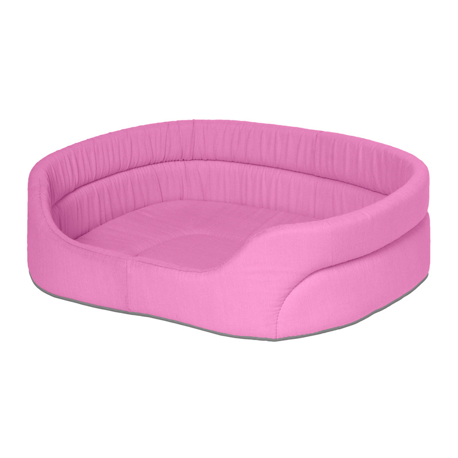 Лежанка для тварин Теремок, L, Ш 69 см, Д 82 см, В 19 см рожевий Коломия - фото 2