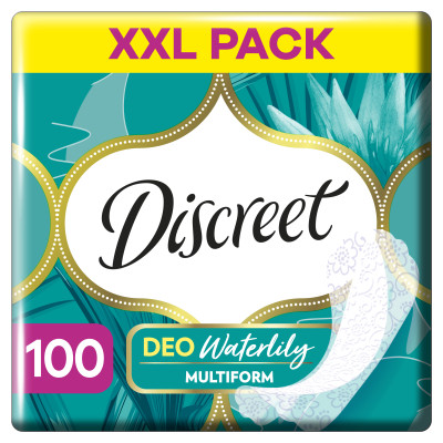 Ежедневные прокладки Discreet Deo Water Lily 100 шт. (8001090162274/8700216152921) Винница - изображение 1