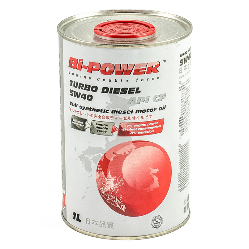 Моторное масло Bi-Power Turbo Diesel 5W-40 1л Львов - изображение 1