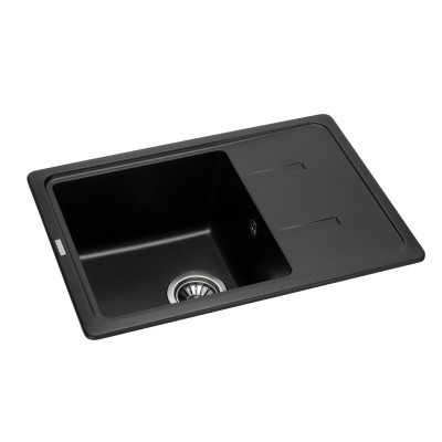 Мойка кухонная GRANADO PALMA black shine (gr2001) Винница - изображение 2