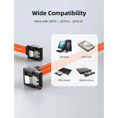 Кабель для передачі даних SATA III 0.5m 90° corner Cabletime (CA915903) Вінниця - фото 9