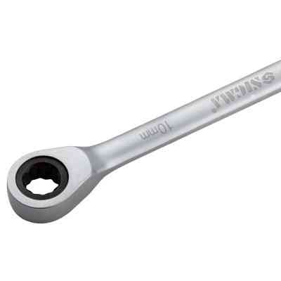 Ключ Sigma ріжково-накидний з тріскачкою 10мм CrV satine (6022101) Вінниця