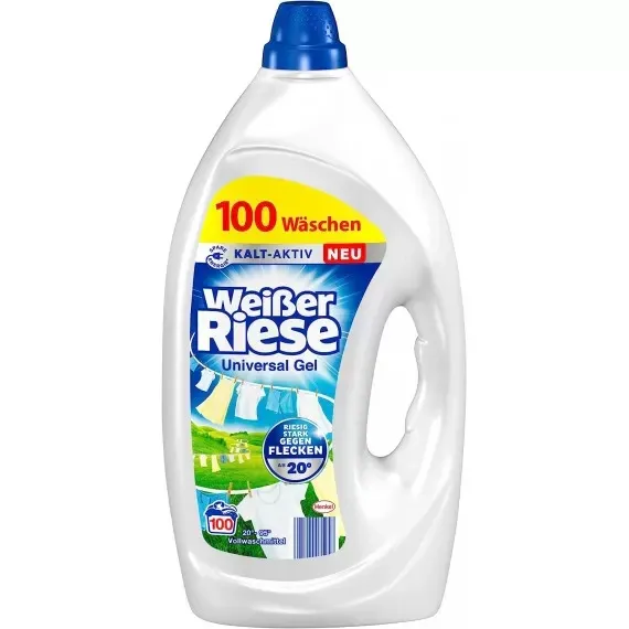 Универсальный гель для стирки Weißer Riese, 4.5 л. (Германия) Weißer Riese Universal Gel, 100 Wl Львов - изображение 1