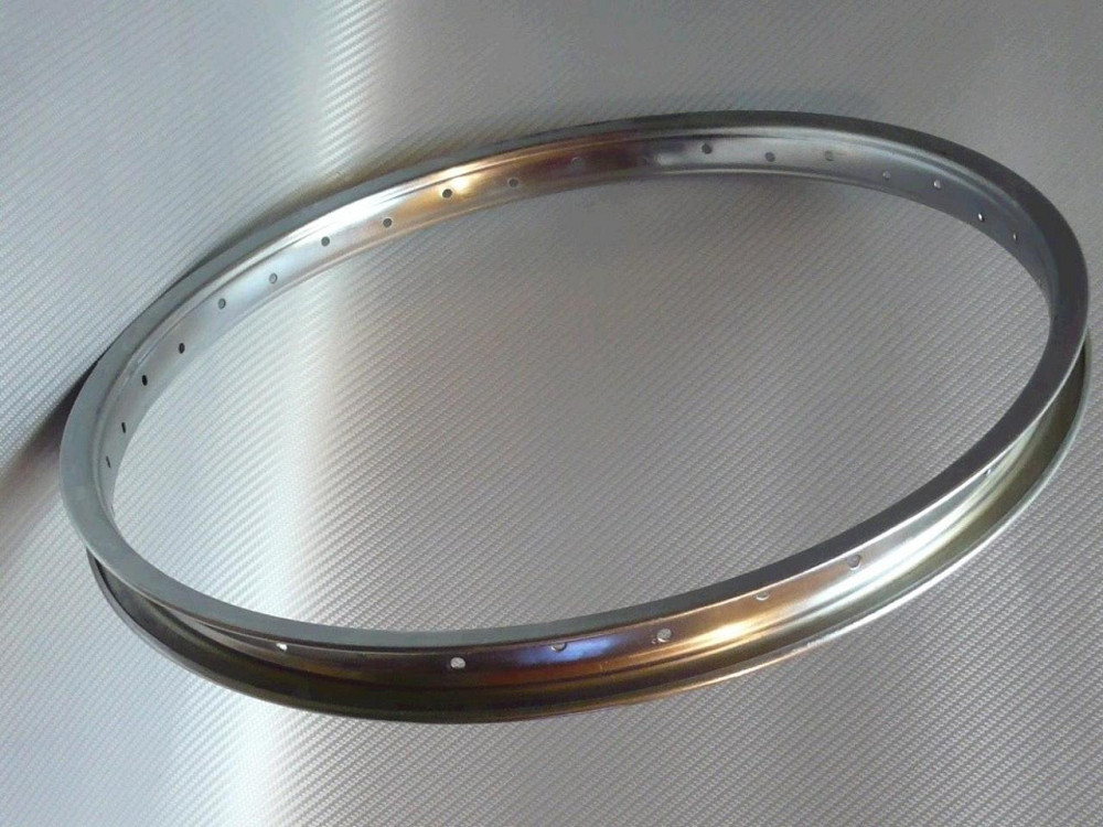 Обод велосипедний 20 (під 36 спиць, хром) F Мукачево - фото 1