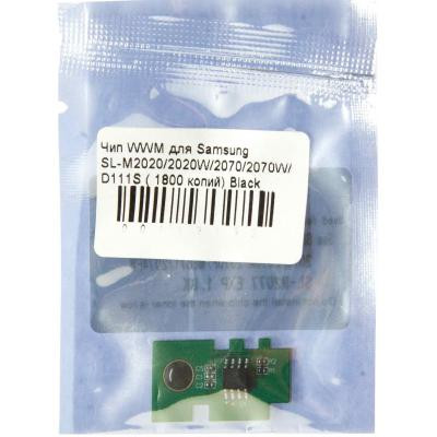 Чип для картриджа Samsung SL-M2020/2020W/2070/2070W/D111S 1.8К Black WWM (JYD-Sam111E) Вінниця - фото 2