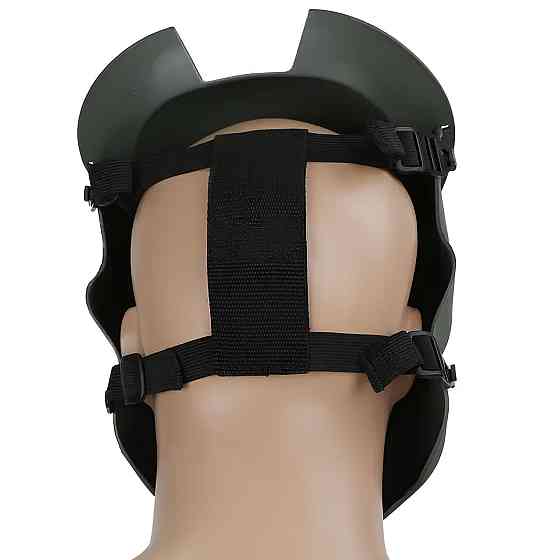 Маска Хищник RESTEQ бронзовая для страйкбола и пейнтбола — с инфракрасным лазером и LED-подсветкой Киев