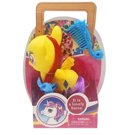 Фігурка "Поні" HR184 з аксесуарами  Жовтий Вінниця