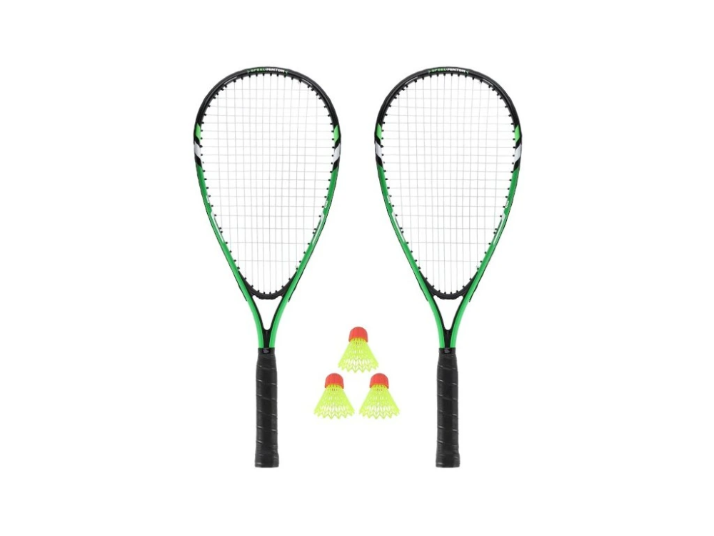 Набор для кроссону 2 ракетки + воланы + чехол NRS001 NILS ЗЕЛЕНЫЙ Киев - изображение 1