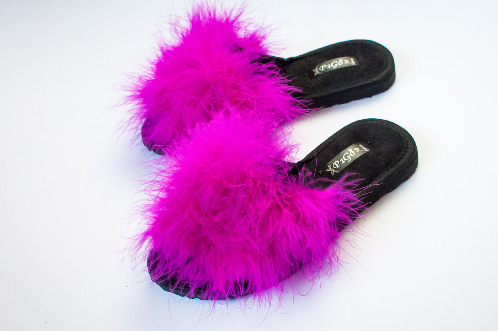 Тапочки детские PaGo Марабу (30,31,32,33,34,35) фуксия Kids-191301-1 Одесса - изображение 9