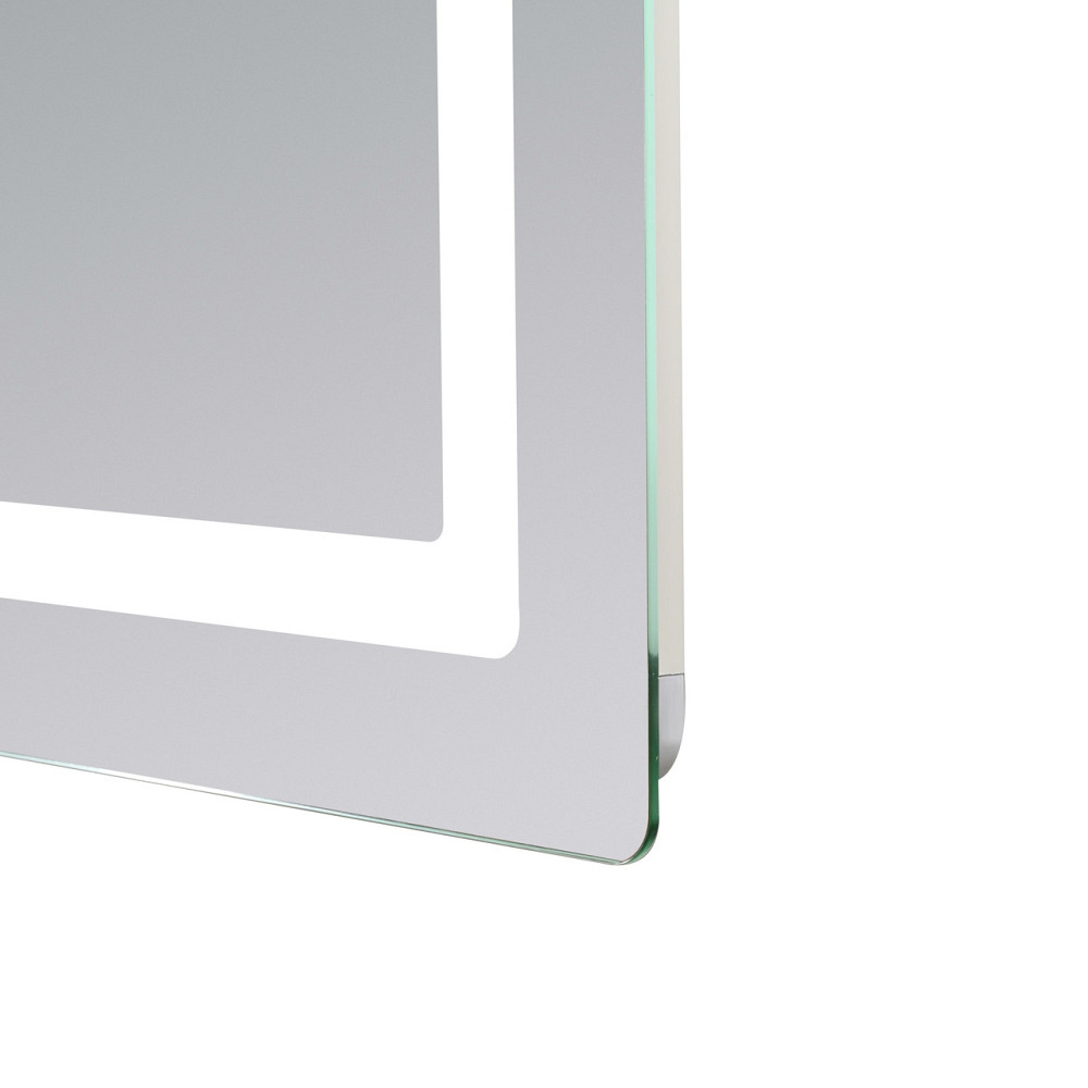 Дзеркало Lidz Kubis (KU2) 800х600 з LED-підсвіткою Touch, з антизапотіванням, з димером, рег. яскравості LD78LF904708048446 Київ - фото 18