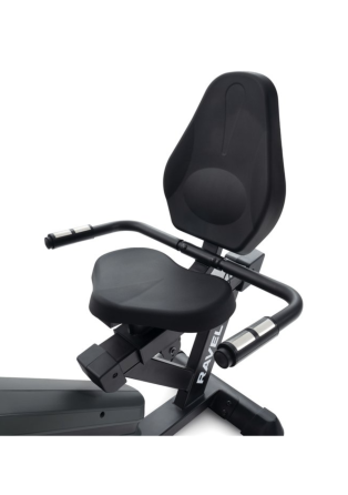 Горизонтальний велотренажер HS-120L Ravel чорно-зелений Киев