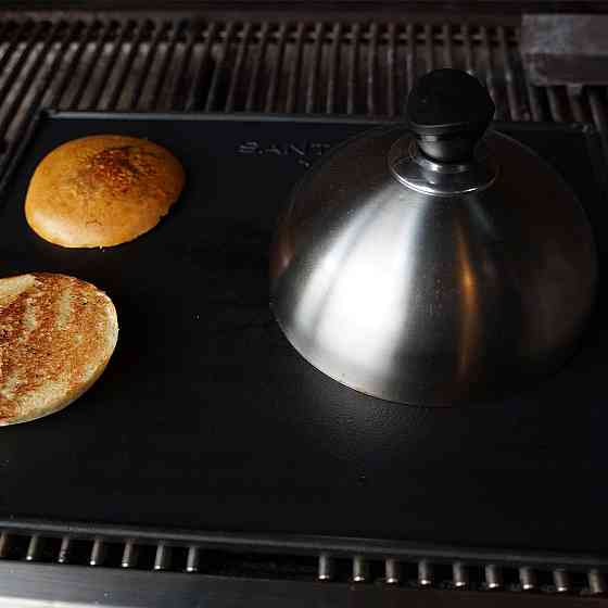 Набор крышек для блюд в гриле SANTOS, из нержавеющей стали, комплект 2 шт 890505 Код: 010994 Ровно