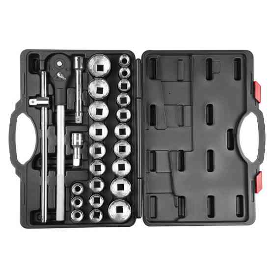 Набір інструменту для автосервісу INTERTOOL 3/4, 26 од., Cr-V — ідеальний вибір для сервісних центрів Львів