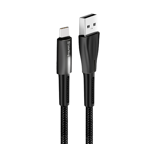 Кабель USB Type-C ColorWay CW-CBUC035-BK 2,4A 1м чорний Житомир