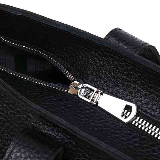 Кожаная универсальная женская сумка Shvigel 16354 Черный Киев