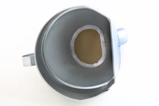 Лейка метал. бензин 2102 круглая (носик толстый кривой) оцинкованная Винница