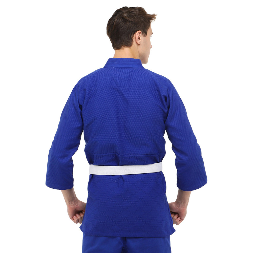 Кимоно для дзюдо HARD TOUCH CO-8916 размер 120-190см синее Спортивная форма Киев - изображение 6