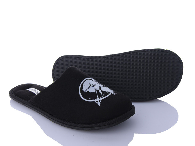 Тапочки Стрелец Знак зодиака Мужские закрытый носок Pago 22.11-21.12 черный Одесса - изображение 2