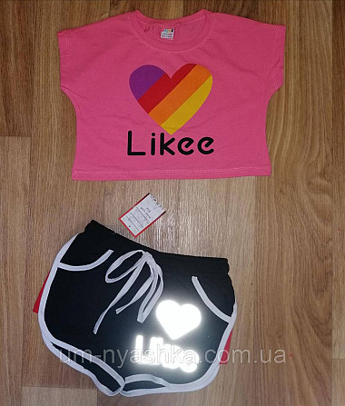 Шорти "Лайки" Likee 116-152 підліткові шорти лайки Кривий Ріг - фото 3