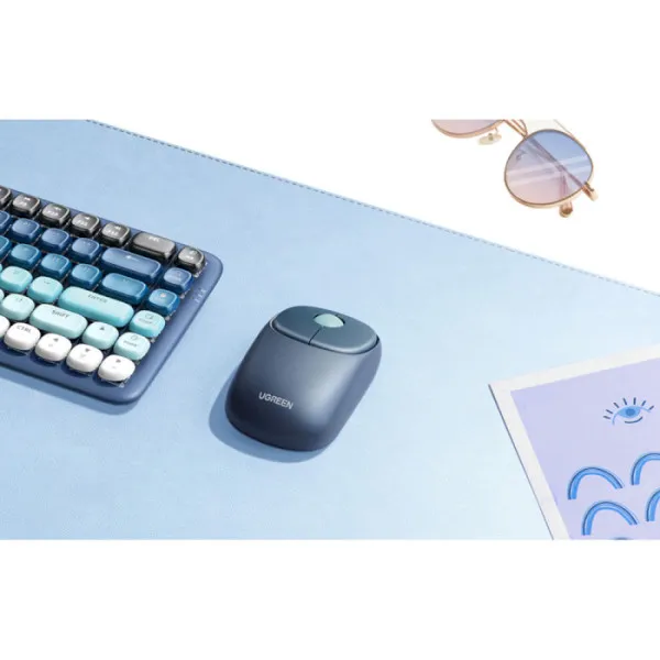 Маніпулятор миша бездротова UGREEN FUN+ Wireless Mouse Blue Київ - фото 10