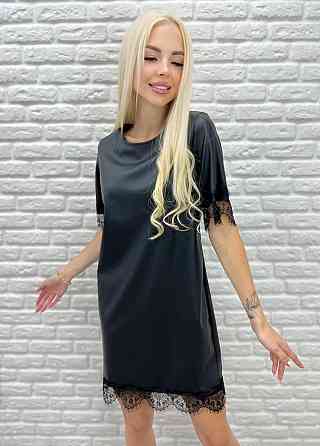 Сукня з екошкіри "Secret" оптом | Норма 42-44 Київ