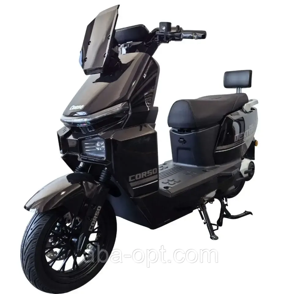 Електричний мопед CORSO Dexter DX 2000W-72Вт-35Ah GraFen шини 12"-12" купити в інтернет-магазині Одеса - фото 3