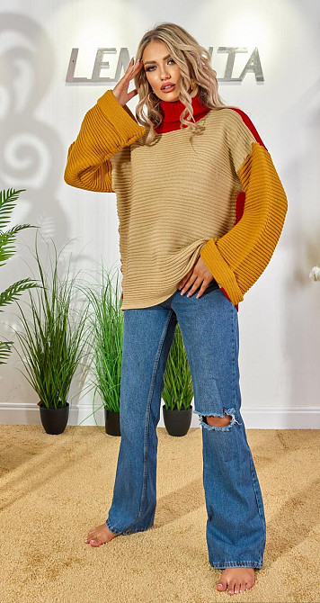 Свитер крупной вязки (42-48) Киев - изображение 4