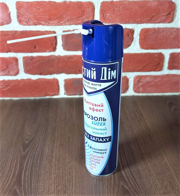Дихлофос ,Аерозоль від усіх комах Чистий Дім миттєвий ефект 550 мл Харків - фото 5