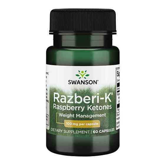 Razberi-K Raspberry Ketones 100mg - 60caps Луцьк
