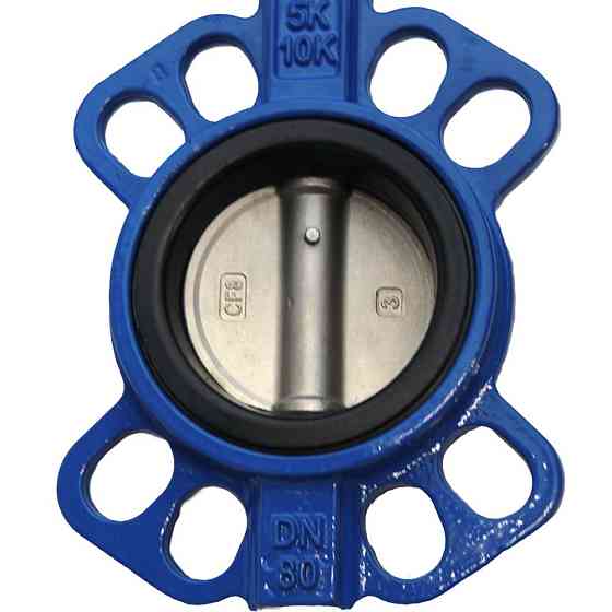 Затвор межфланцевый «баттерфляй» 3'' корпус чугун (GGG50) диск нерж (SS304) EPDM PN16 FLORA (5080144) Киев