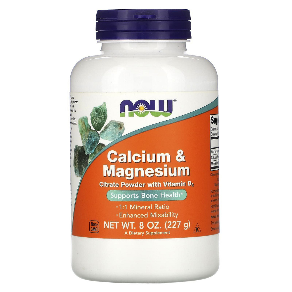 Кальций и магний с витамином D3 (Calcium&Magnesium with Vitamin D3) порошок 227 г Київ - фото 1