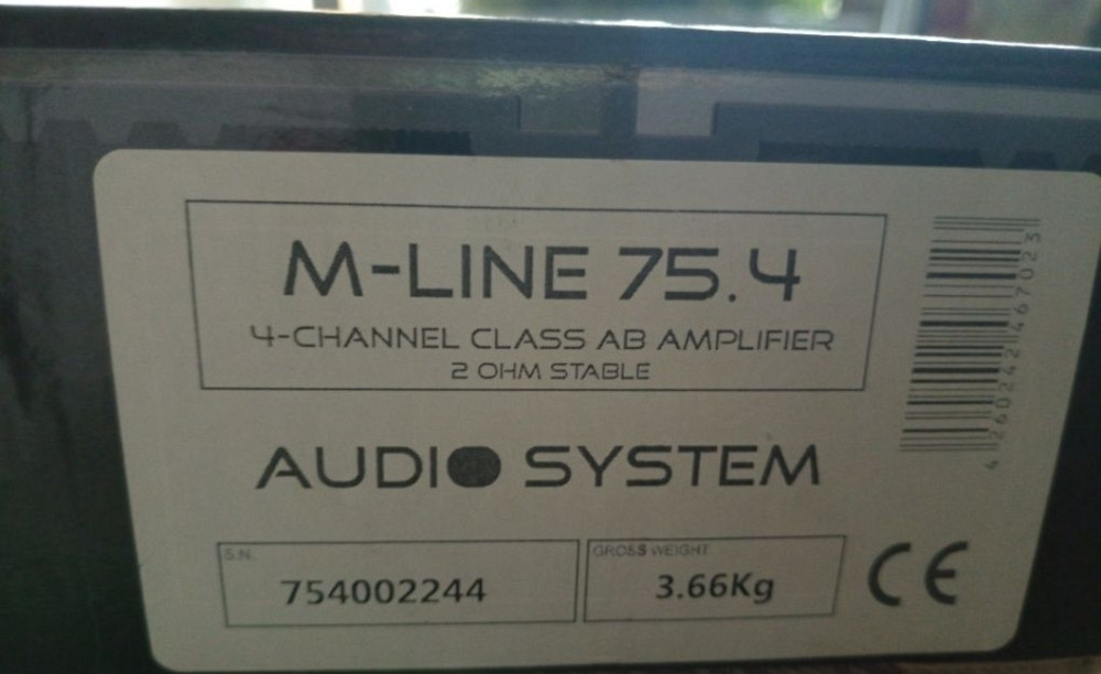 Audio system m line 75.4 автозвук. Харків - фото 5