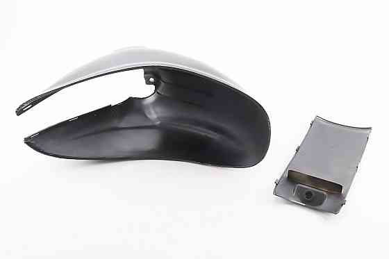 Honda GIORNO AF-24 пластик - крило переднє к-кт 2 деталі, ЧОРНИЙ Киев