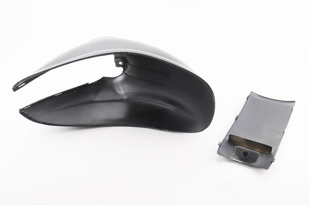 Honda GIORNO AF-24 пластик - крило переднє к-кт 2 деталі, ЧОРНИЙ Киев - изображение 2