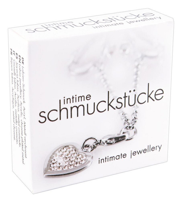 Затискач для клітора Intimate Heart-shaped Chain Sex Aura Київ - фото 4
