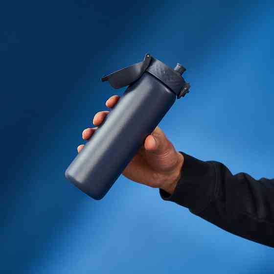 Пляшка для води металева вакуумна ION8 500 мл. Vacuum Insulated, Navy Кам'янське