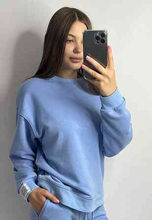 Світшот жіночий трикотажний Блакитний XS-S Харків