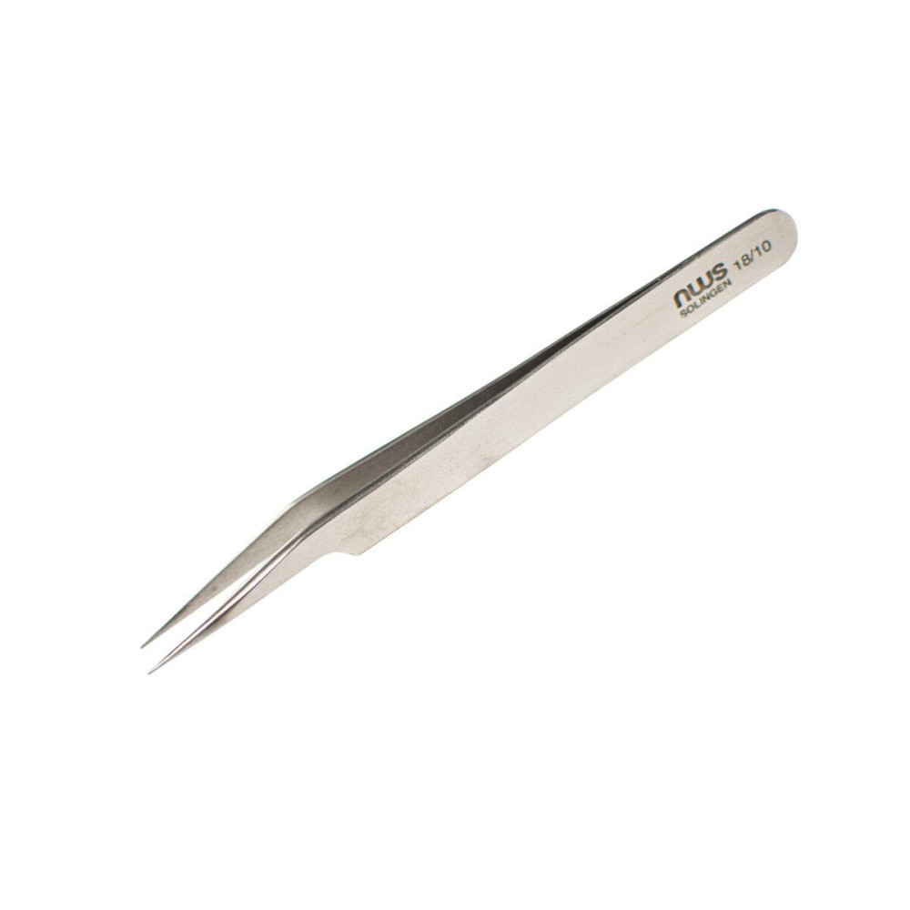 Пінцет для мікроелектроніки NWS з прямими дуже тонкими кінцями, антимагнітний L= 110 мм Одеса - фото 1