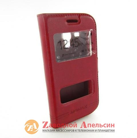 Чохол книжка Samsung S7562 S7560 S7572 Smart Case red Одеса - фото 7