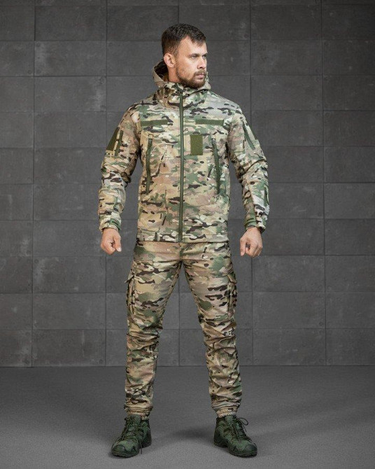 Тактичний костюм софтшел BANDIT мультикам ВТ7961 Одеса - фото 1
